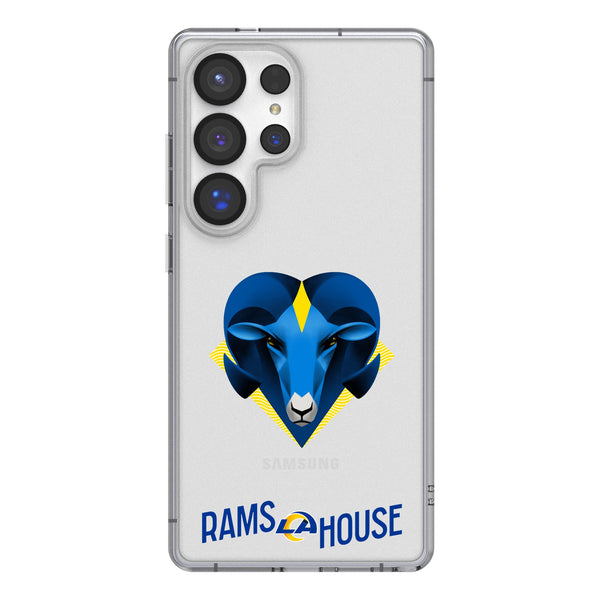 Los Angeles Rams 2024 Edition Galaxy Clear Phone Case for Samsung Galaxy