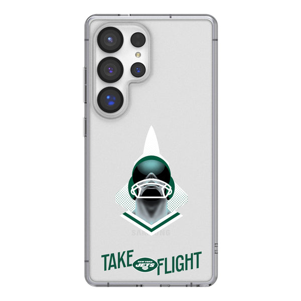 New York Jets 2024 Edition Galaxy Clear Phone Case for Samsung Galaxy