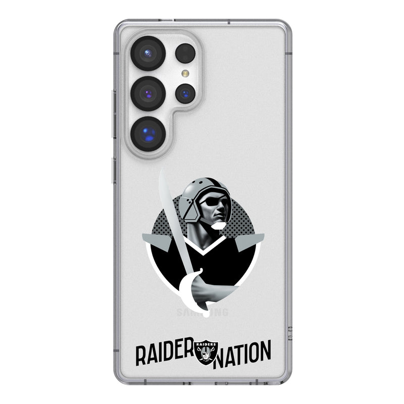 Las Vegas Raiders 2024 Edition Galaxy Clear Phone Case for Samsung Galaxy