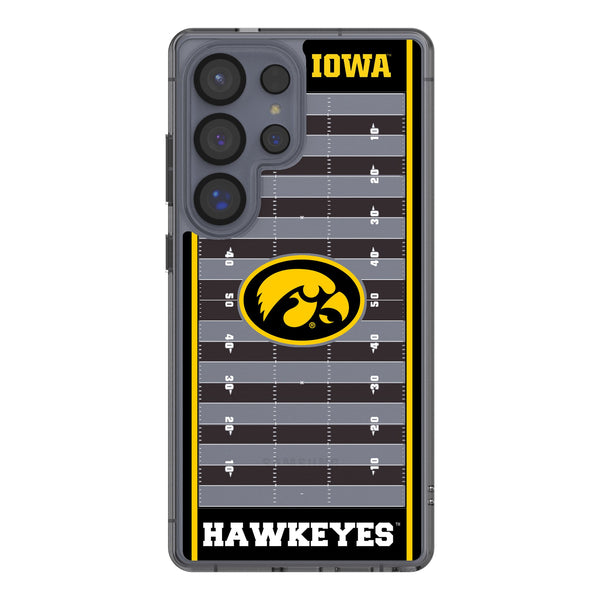 University of Iowa Hawkeyes Field Galaxy Clear Phone Case for Samsung Galaxy