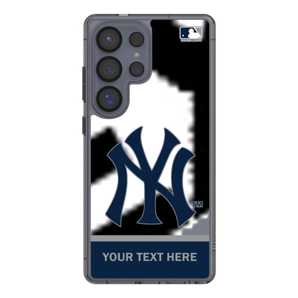 New York Yankees Personalized EndZone Plus Galaxy Clear Phone Case for Samsung Galaxy