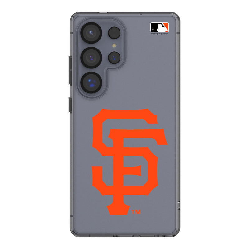 San Francisco Giants Text Backdrop Galaxy Clear Phone Case for Samsung Galaxy