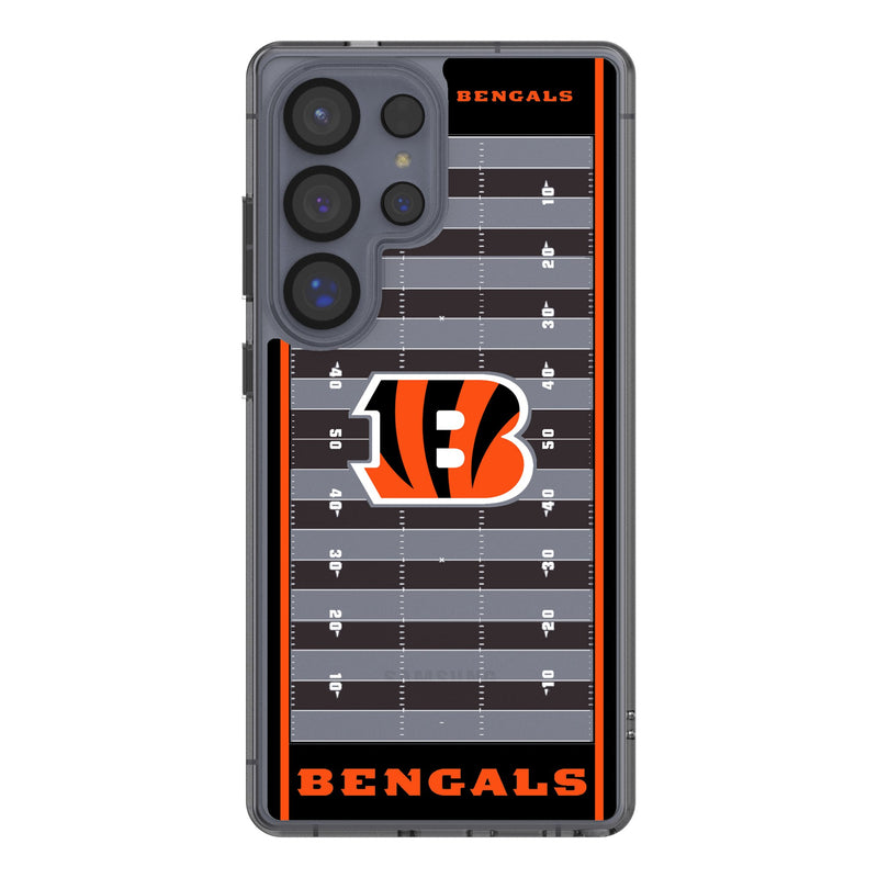 Cincinnati Bengals Field Galaxy Clear Phone Case for Samsung Galaxy