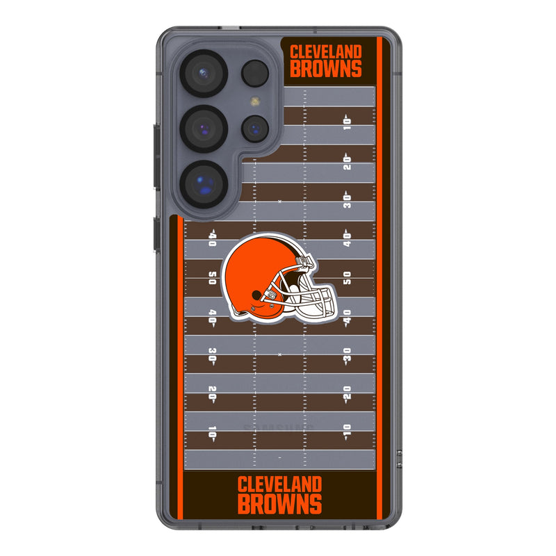 Cleveland Browns Field Galaxy Clear Phone Case for Samsung Galaxy