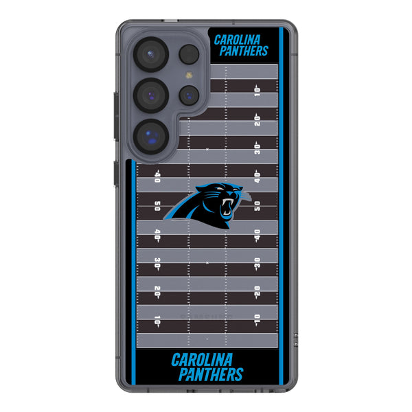 Carolina Panthers Field Galaxy Clear Phone Case for Samsung Galaxy