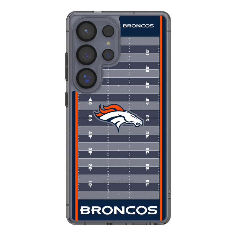 Denver Broncos Field Galaxy Clear Phone Case for Samsung Galaxy
