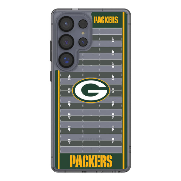 Green Bay Packers Field Galaxy Clear Phone Case for Samsung Galaxy