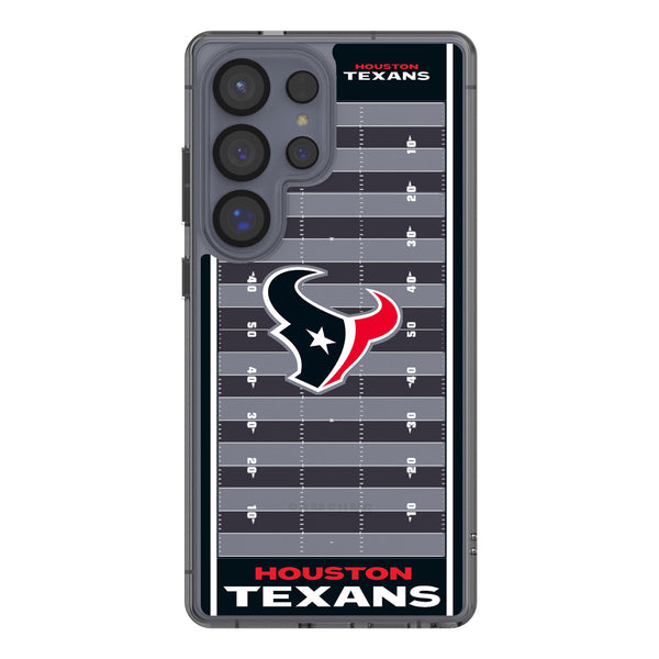 Houston Texans Field Galaxy Clear Phone Case for Samsung Galaxy