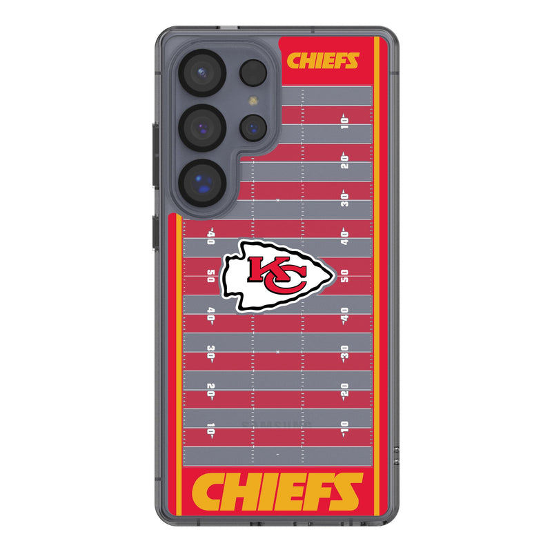 Kansas City Chiefs Field Galaxy Clear Phone Case for Samsung Galaxy