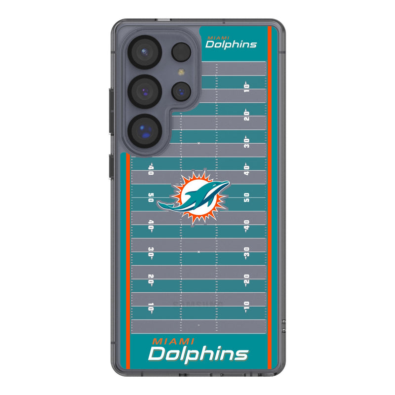 Miami Dolphins Field Galaxy Clear Phone Case for Samsung Galaxy