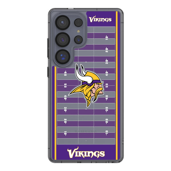 Minnesota Vikings Field Galaxy Clear Phone Case for Samsung Galaxy