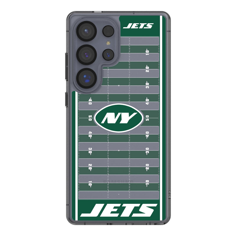 New York Jets Field Galaxy Clear Phone Case for Samsung Galaxy
