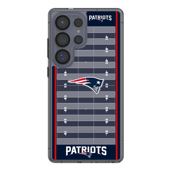 New England Patriots Field Galaxy Clear Phone Case for Samsung Galaxy