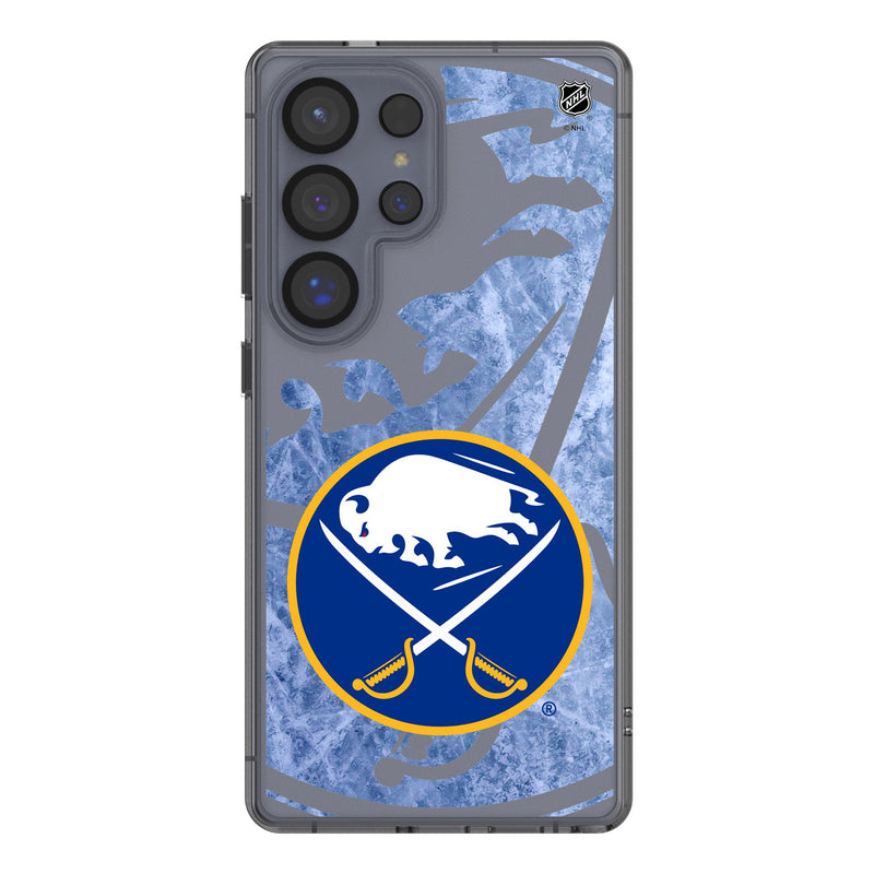 Buffalo Sabres Ice Tilt Galaxy Clear Phone Case for Samsung Galaxy
