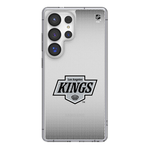 LA Kings Linen Galaxy Clear Phone Case for Samsung Galaxy