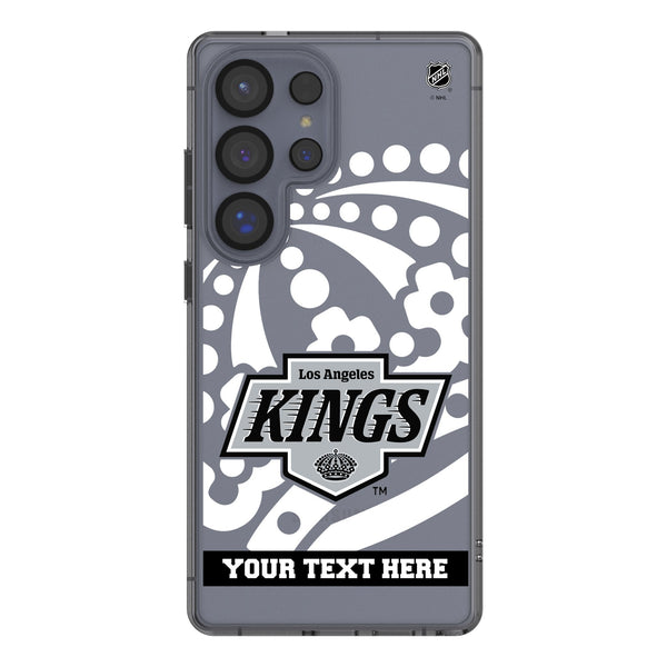LA Kings Personalized Tilt Galaxy Clear Phone Case for Samsung Galaxy