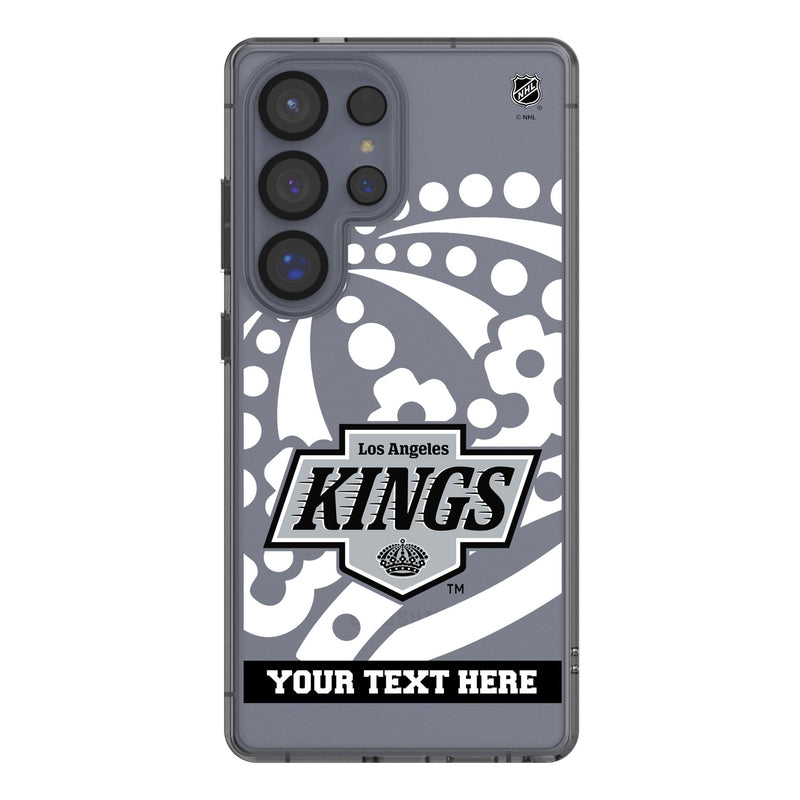 LA Kings Personalized Tilt Galaxy Clear Phone Case for Samsung Galaxy