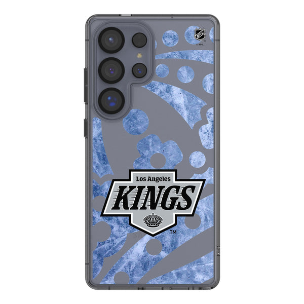 LA Kings Ice Tilt Galaxy Clear Phone Case for Samsung Galaxy