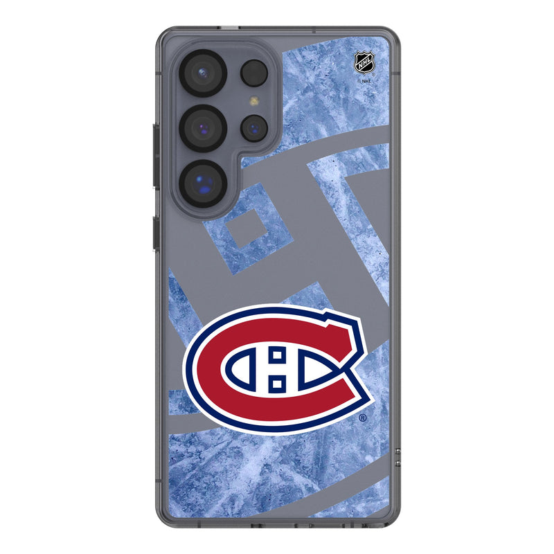 Montreal Canadiens Ice Tilt Galaxy Clear Phone Case for Samsung Galaxy