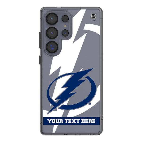 Tampa Bay Lightning Personalized Tilt Galaxy Clear Phone Case for Samsung Galaxy