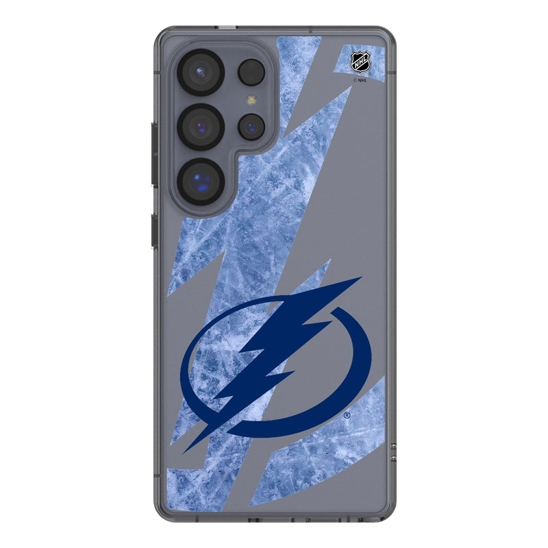 Tampa Bay Lightning Ice Tilt Galaxy Clear Phone Case for Samsung Galaxy