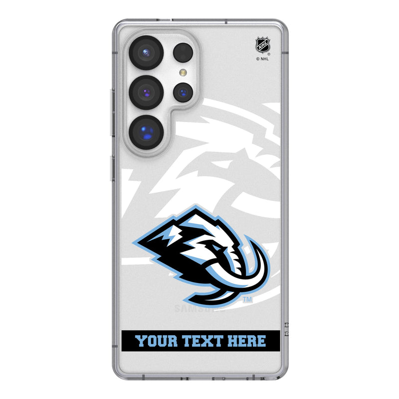 Utah Mammoth Personalized Tilt Galaxy Clear Phone Case for Samsung Galaxy
