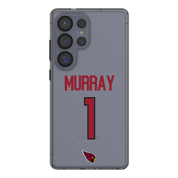 Kyler Murray Arizona Cardinals 1 Game Tactic Galaxy Clear Phone Case for Samsung Galaxy