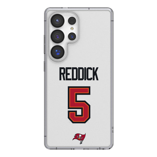 Haason Reddick Tampa Bay Buccaneers 5 Game Tactic Galaxy Clear Phone Case for Samsung Galaxy