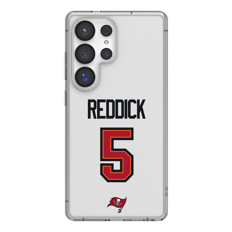 Haason Reddick Tampa Bay Buccaneers 5 Game Tactic Galaxy Clear Phone Case for Samsung Galaxy