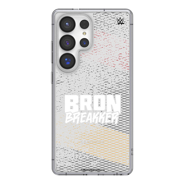 Bron Breakker Steel Galaxy Clear Phone Case for Samsung Galaxy
