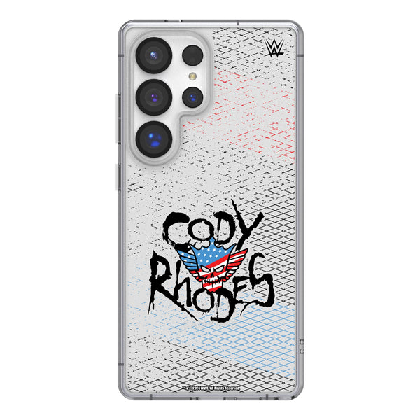 Cody Rhodes Steel Galaxy Clear Phone Case for Samsung Galaxy