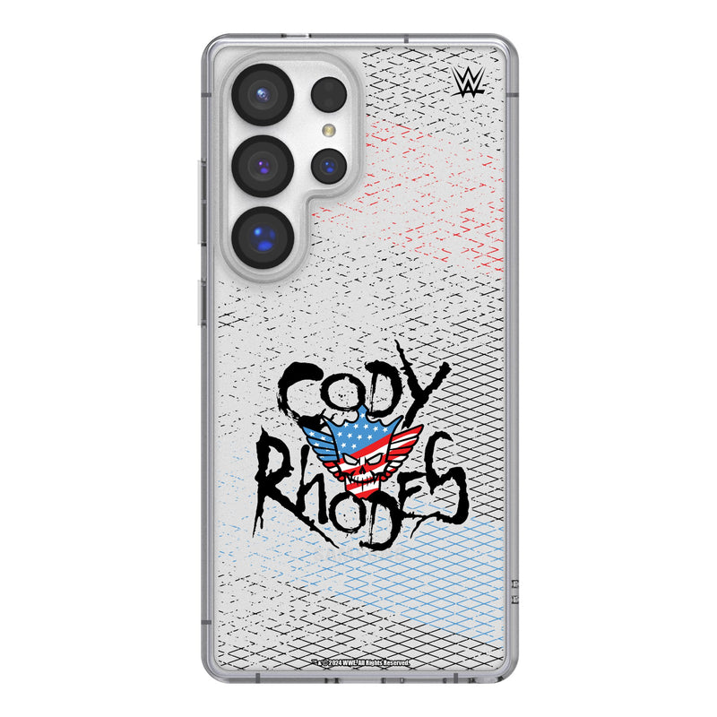 Cody Rhodes Steel Galaxy Clear Phone Case for Samsung Galaxy