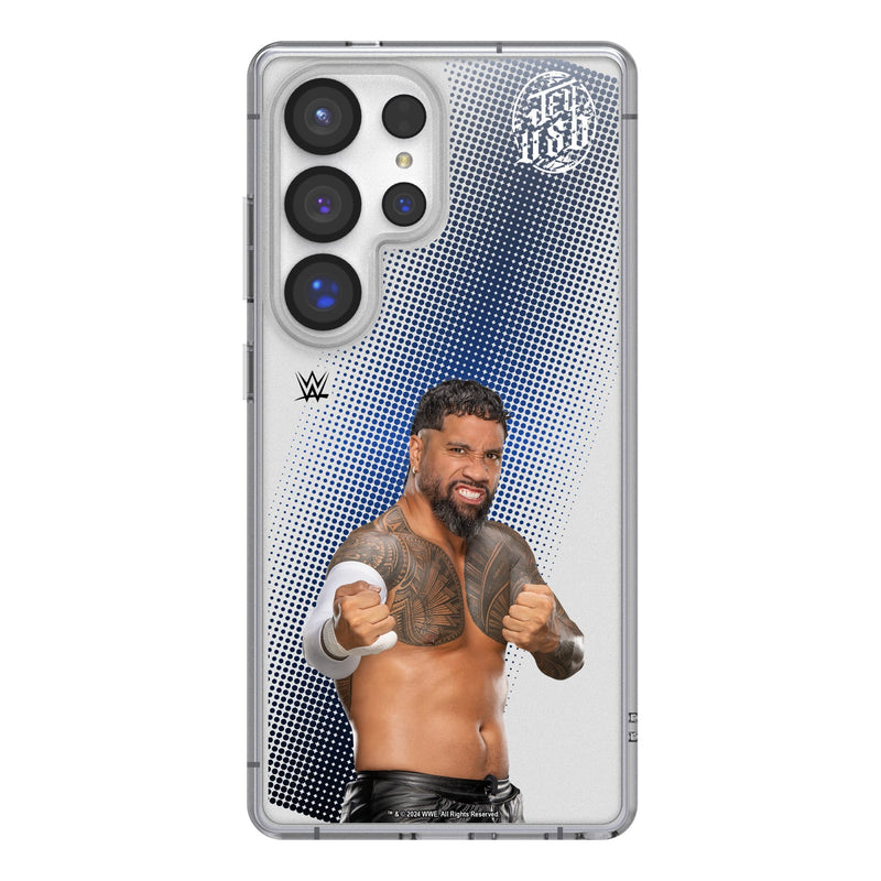Jey Uso Superstar Galaxy Clear Phone Case for Samsung Galaxy