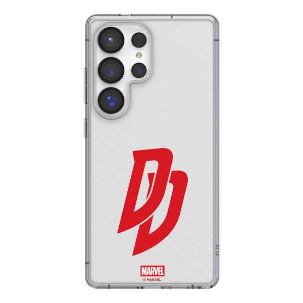 Marvel Daredevil Badge Galaxy Clear Phone Case for Samsung Galaxy