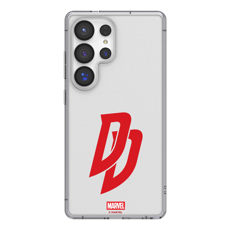 Marvel Daredevil Badge Galaxy Clear Phone Case for Samsung Galaxy