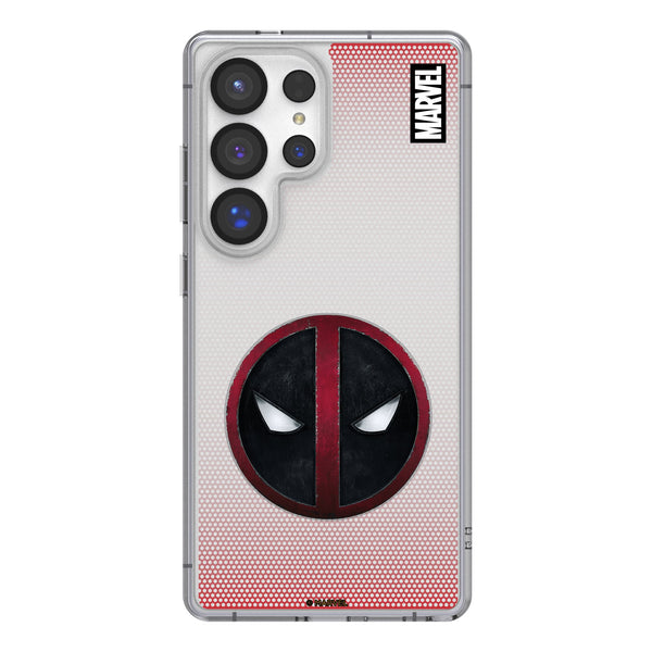 Marvel Deadpool Grid Galaxy Clear Phone Case for Samsung Galaxy