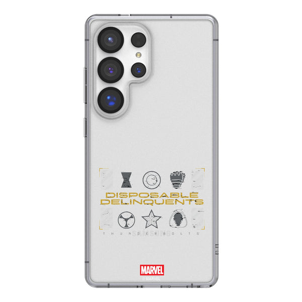 Marvel Thunderbolts Badge Galaxy Clear Phone Case for Samsung Galaxy