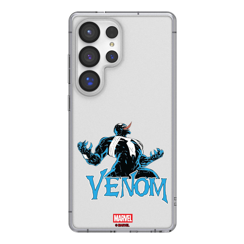 Marvel Venom Badge Galaxy Clear Phone Case for Samsung Galaxy