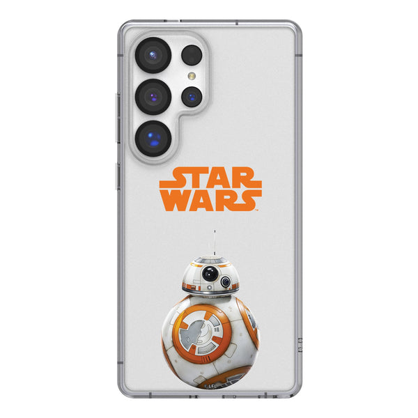 Star Wars BB-8 Color Block Galaxy Clear Phone Case for Samsung Galaxy