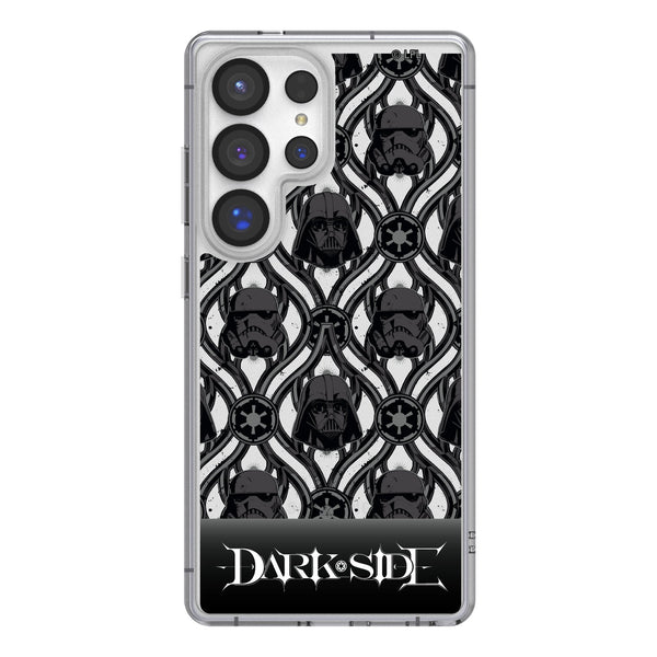 Star Wars Dark Side Pattern Galaxy Clear Phone Case for Samsung Galaxy
