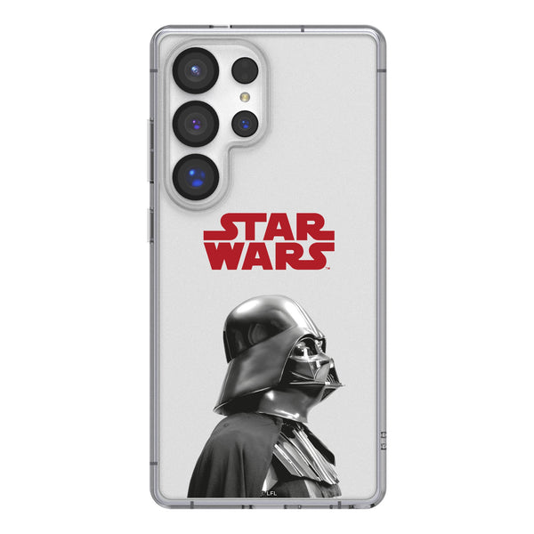 Star Wars Darth Vader Color Block Galaxy Clear Phone Case for Samsung Galaxy