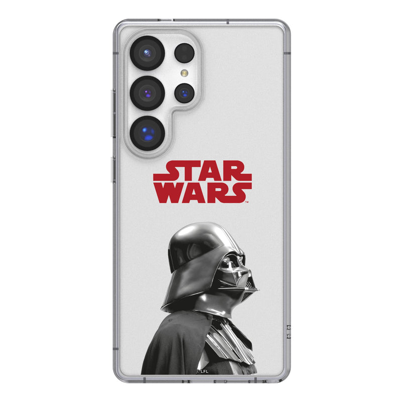 Star Wars Darth Vader Color Block Galaxy Clear Phone Case for Samsung Galaxy