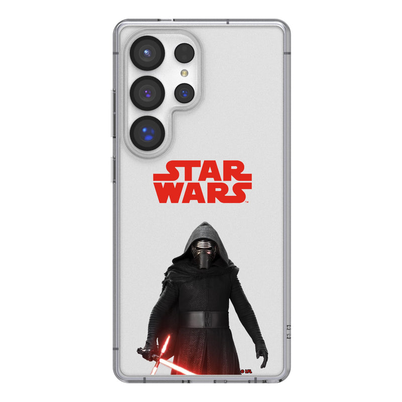 Star Wars Kylo Ren Color Block Galaxy Clear Phone Case for Samsung Galaxy