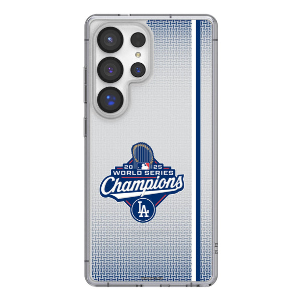 LA Dodgers 2025 MLB World Series Galaxy Clear Phone Case for Samsung Galaxy