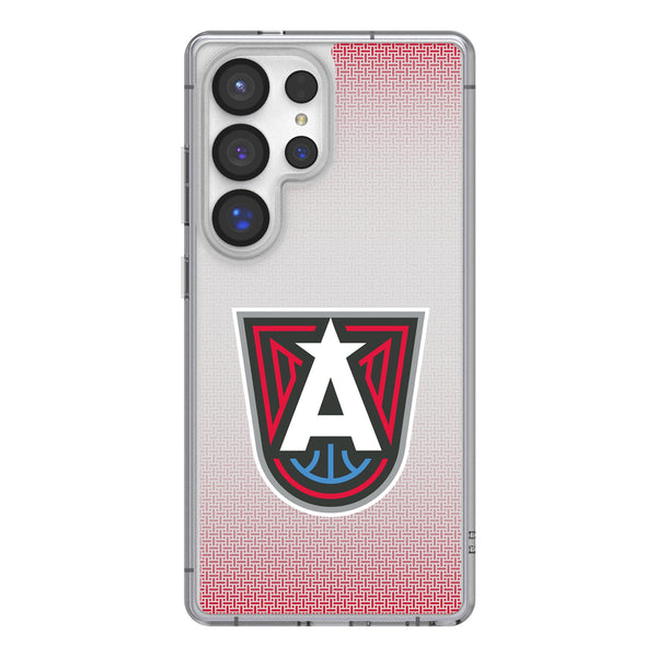 Atlanta Dream Linen Galaxy Clear Phone Case for Samsung Galaxy