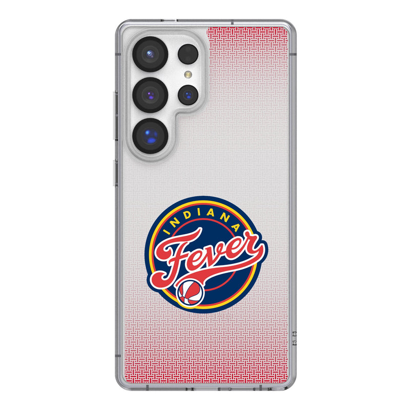 Indiana Fever Linen Galaxy Clear Phone Case for Samsung Galaxy