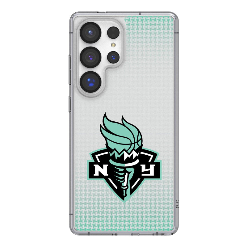 New York Liberty Linen Galaxy Clear Phone Case for Samsung Galaxy