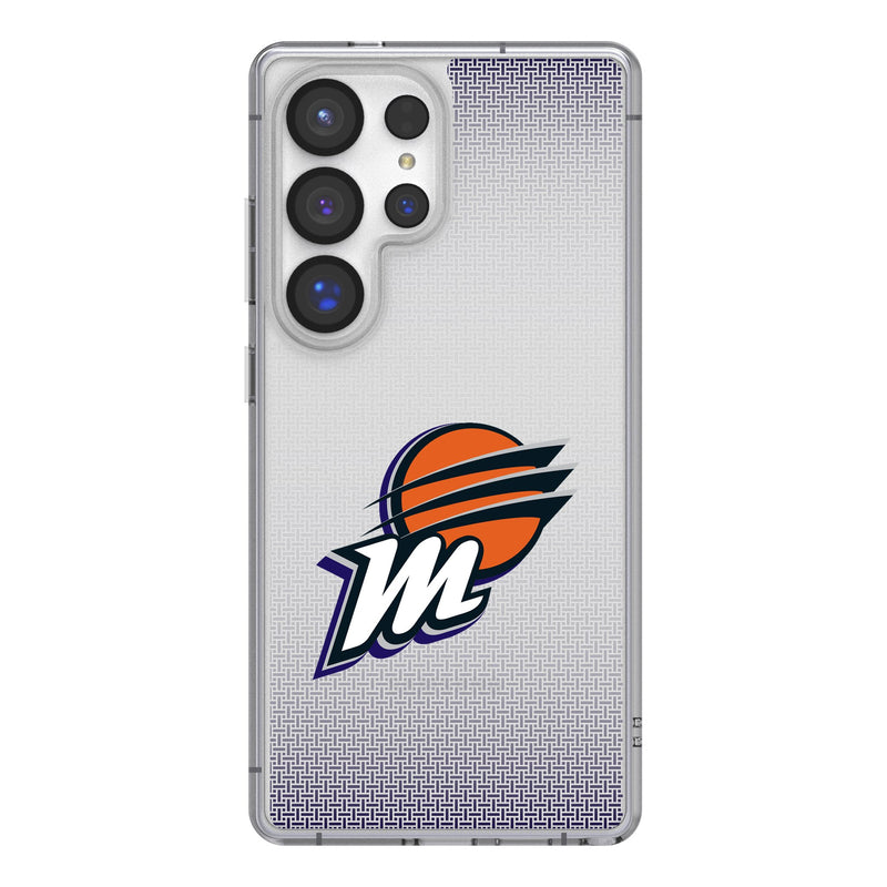 Phoenix Mercury Linen Galaxy Clear Phone Case for Samsung Galaxy
