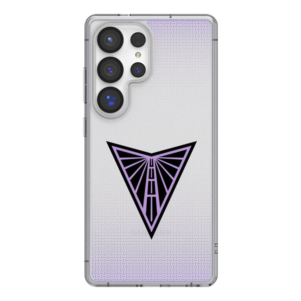 Golden State Valkyries Linen Galaxy Clear Phone Case for Samsung Galaxy