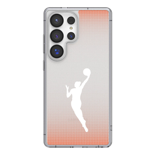 WNBA Linen Galaxy Clear Phone Case for Samsung Galaxy